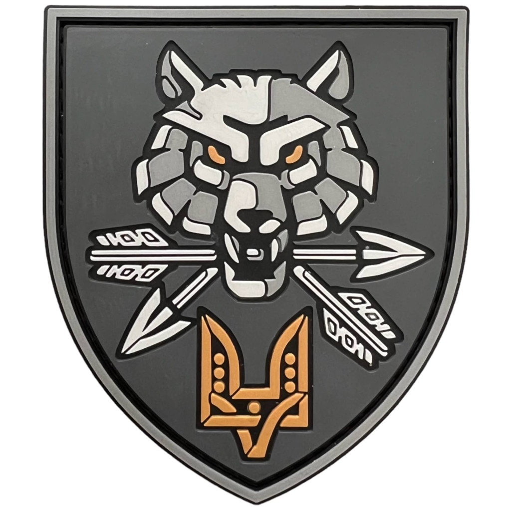 Шеврон ПВХ Щит ССО Grey