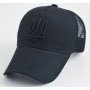 Кепка Сітка Тризуб Black