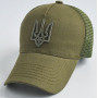 Кепка Сітка Тризуб Olive