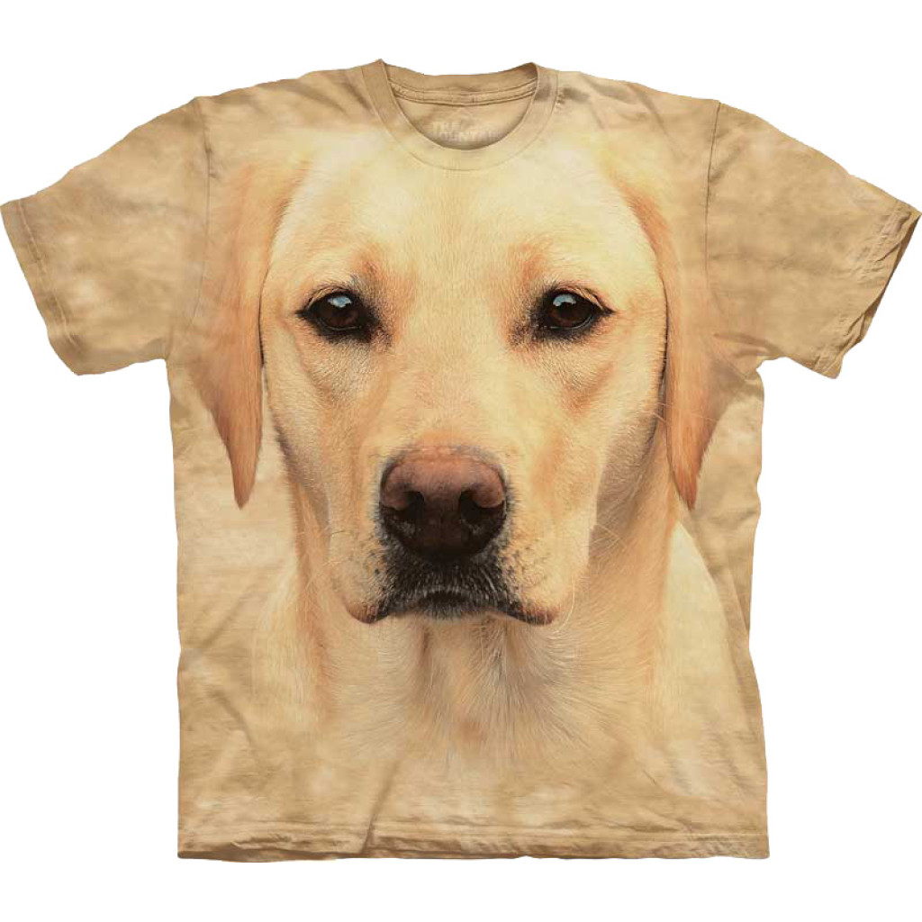 Футболка The Mountain - Yellow Lab Portrait