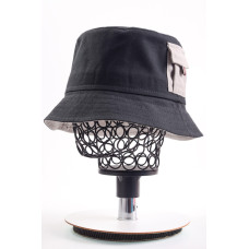 Панама з кишенею Black/LightGrey