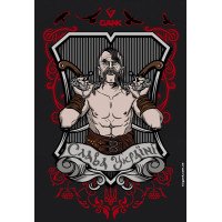 Прапор GANK Запорозький козак Black