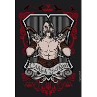 Прапор GANK Запорозький козак Black