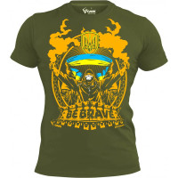 Футболка Be Brave GANK Olive