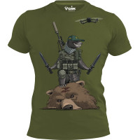 Футболка Медоїд GANK Olive