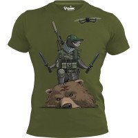 Футболка Медоїд GANK Olive