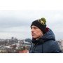 Шапка Помпон Black/Yellow