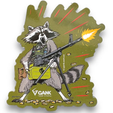 Магніт Єнот з покемоном GANK Olive