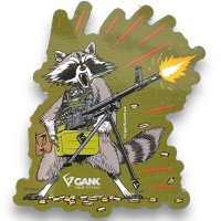 Магніт Єнот з покемоном GANK Olive