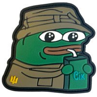 Шеврон ПВХ Пепе з соком