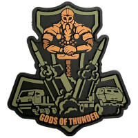 Шеврон ПВХ Gods Of Thunder Артилерія