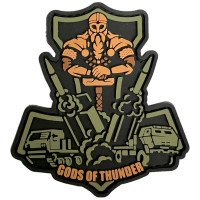 Шеврон ПВХ Gods Of Thunder Артилерія