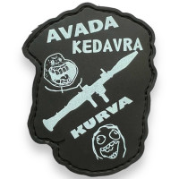 Шеврон ПВХ Avada Kedavra Kurva