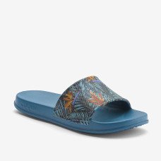 Шльопанці Coqui Tora Niagara blue tropical printed