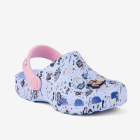 Клоги (сабо) LITTLE FROG Candy Blue/Baby Pink Girl PWR + Amulet