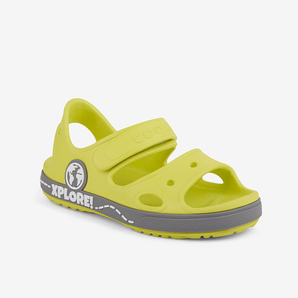 COQUI 8861 Citrus/Mid. grey