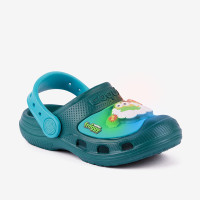 Клоги (сабо) MAXI Jungle Green/Turquoise Hero Flash