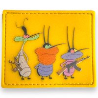 Шеврон ПВХ Кукарачі Yellow