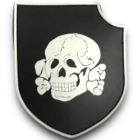 Шеврон ПВХ Щит Totenkopf
