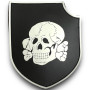 Шеврон ПВХ Щит Totenkopf