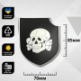 Шеврон ПВХ Щит Totenkopf