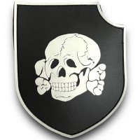 Шеврон ПВХ Щит Totenkopf