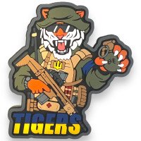 Шеврон ПВХ Tigers