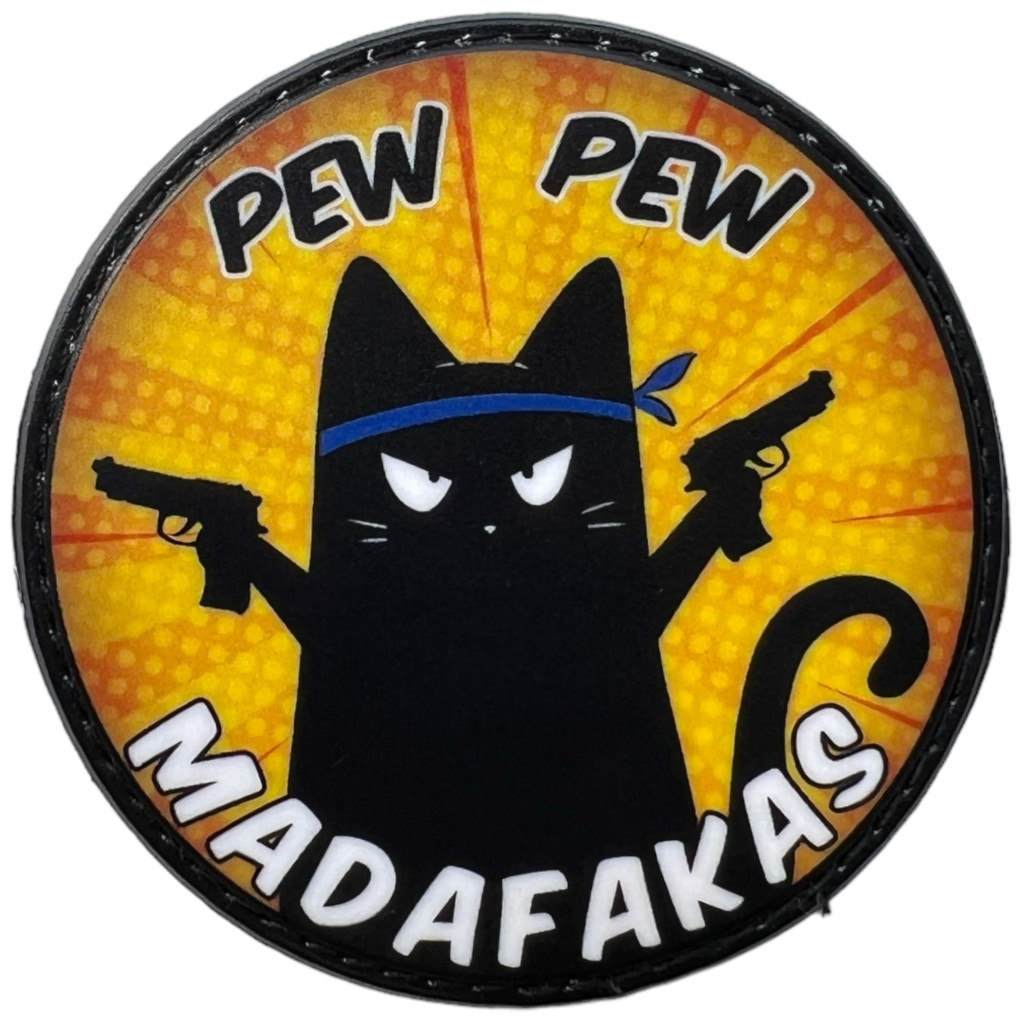 Шеврон ПВХ Круглий Madafakas