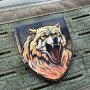 Шеврон ПВХ Щит 3D Вовк
