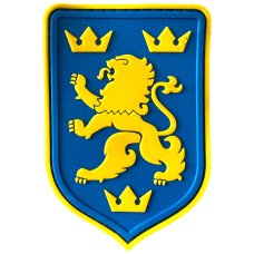 Шеврон ПВХ Галичина Yellow/Blue