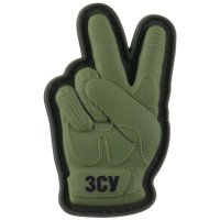 Шеврон ПВХ 3D ЗСУ Victory olive
