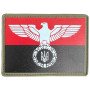 Шеврон ПВХ Орел Тризуб black/Red