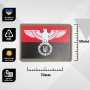 Шеврон ПВХ Орел Тризуб black/Red