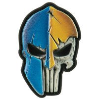 Шеврон ПВХ Punisher Sparta Yellow/Blue
