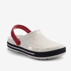 Клоги сабо COQUI LINDO White/Navy