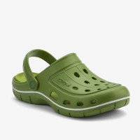 Клоги сабо COQUI JUMPER Kale green/Green