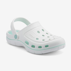 Клоги (сабо) Coqui Jumper White/Lt mint
