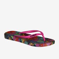В'єтнамки Coqui Kaja Jungle flowers/Fuchsia