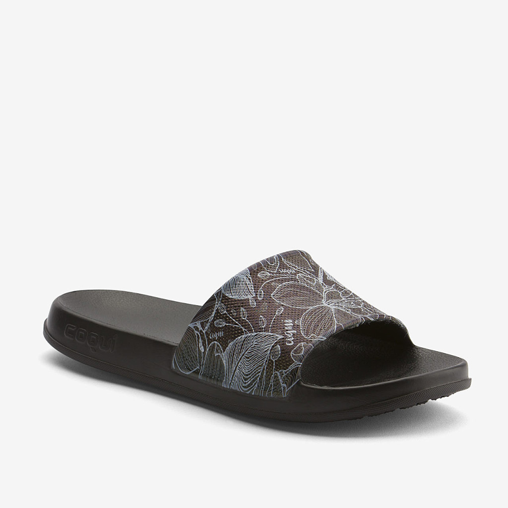 COQUI 7082 Black blooming flowers
