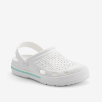 Клоги (сабо) Coqui Lindo  White / White Lt. mint