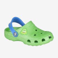 Клоги (сабо) Coqui Little Frog Lime/Royal