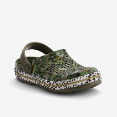 Клоги (сабо) Coqui Lindo Printed Army green camo