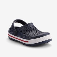 Клоги (сабо) LINDO Navy/White